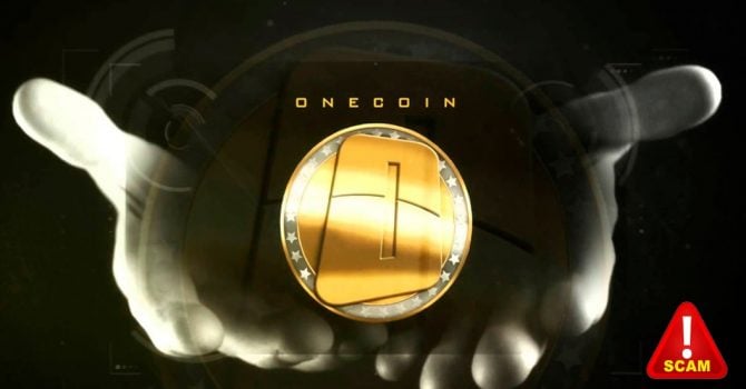 schema piramidală Onecoin