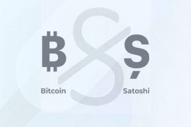 simbol pentru Satoshi