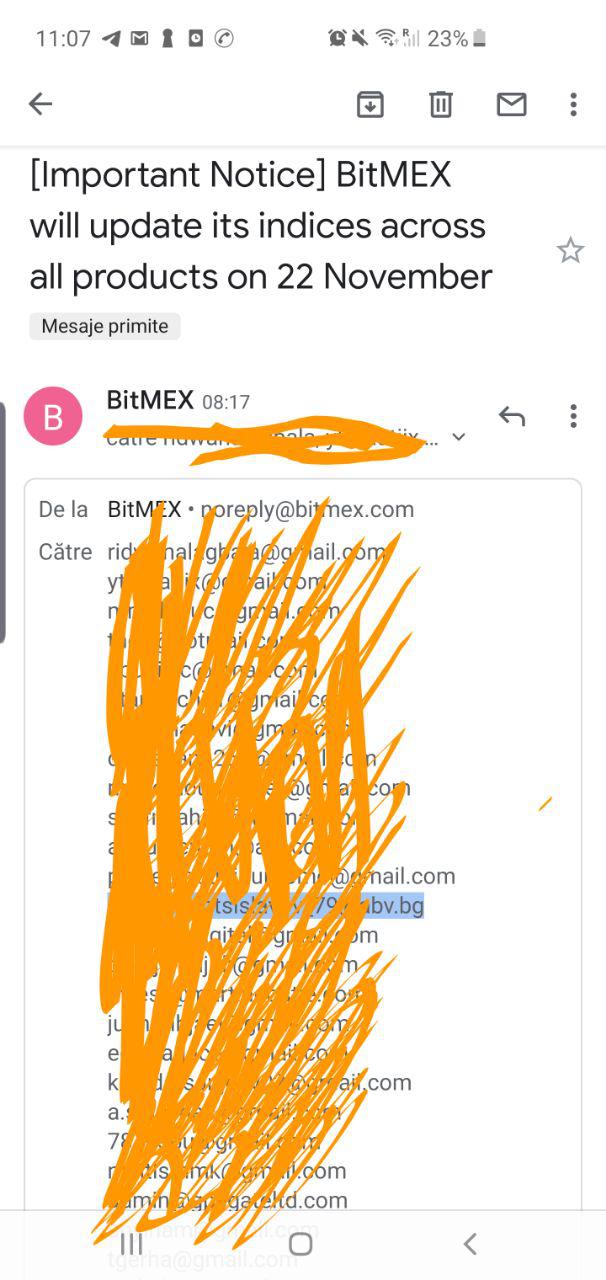 bitmex eroare